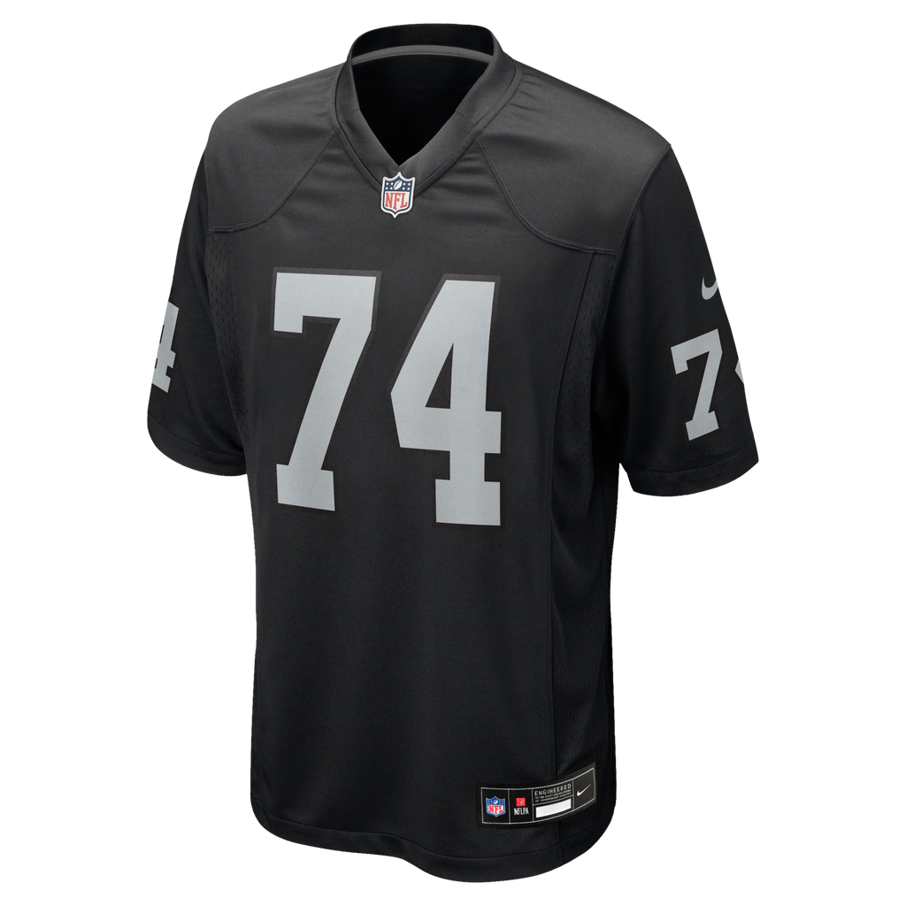 Las Vegas Raiders Kolton Miller Black Game Football Jersey