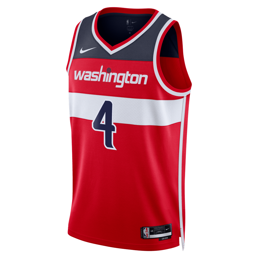 Washington Wizards Icon Swingman Jersey - Red - AJ Dybantsa