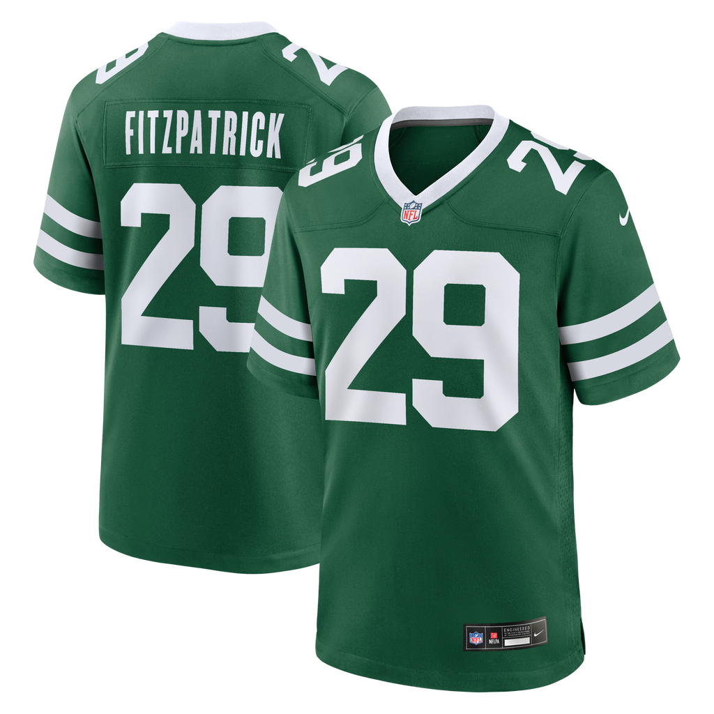 New York Jets Minkah Fitzpatrick Legacy Green Game Football Jersey