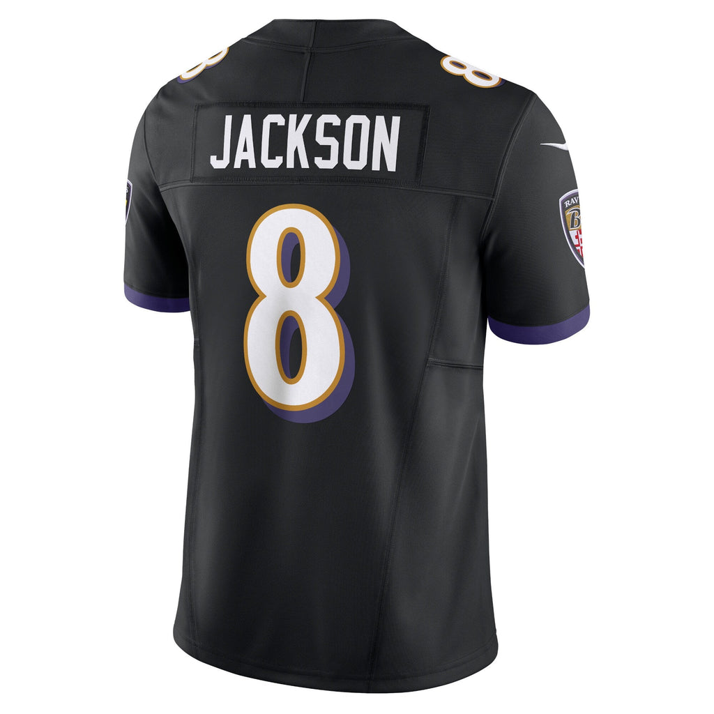 Baltimore Ravens Lamar Jackson Black Vapor F.U.S.E. Limited Football Jersey