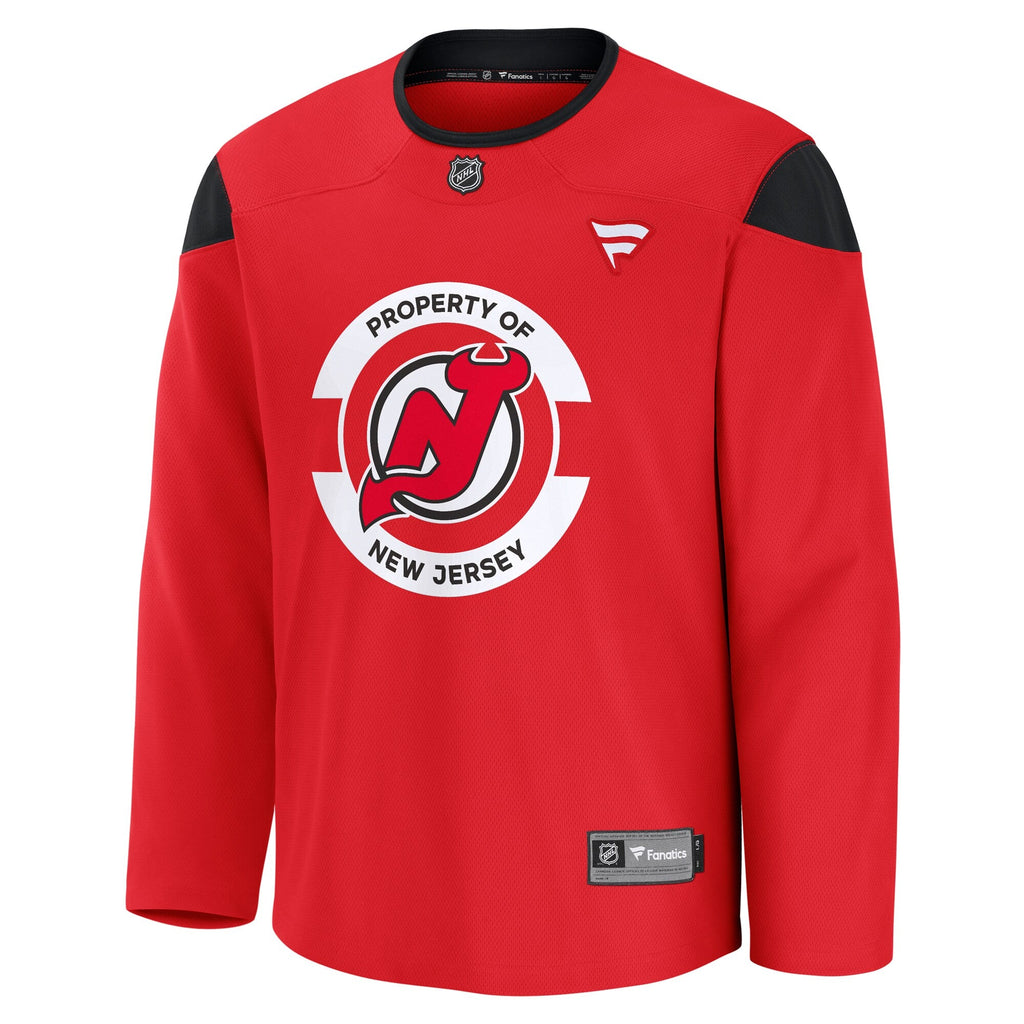 New Jersey Devils Red Practice Jersey