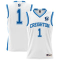 #1 Creighton Bluejays Lightweight Basketball Jersey - White