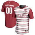 Temple Owls Collegiate Soccer NIL Pick-A-Player Fashion Jersey - Cherry/White