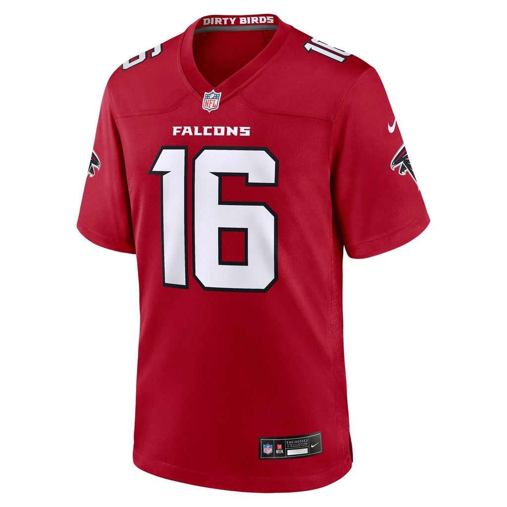 Atlanta Falcons Jake Bailey Red Team Game Football Jersey