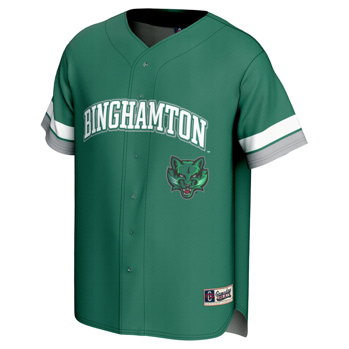 Binghamton Bearcats Spirit Baseball Jersey - Green