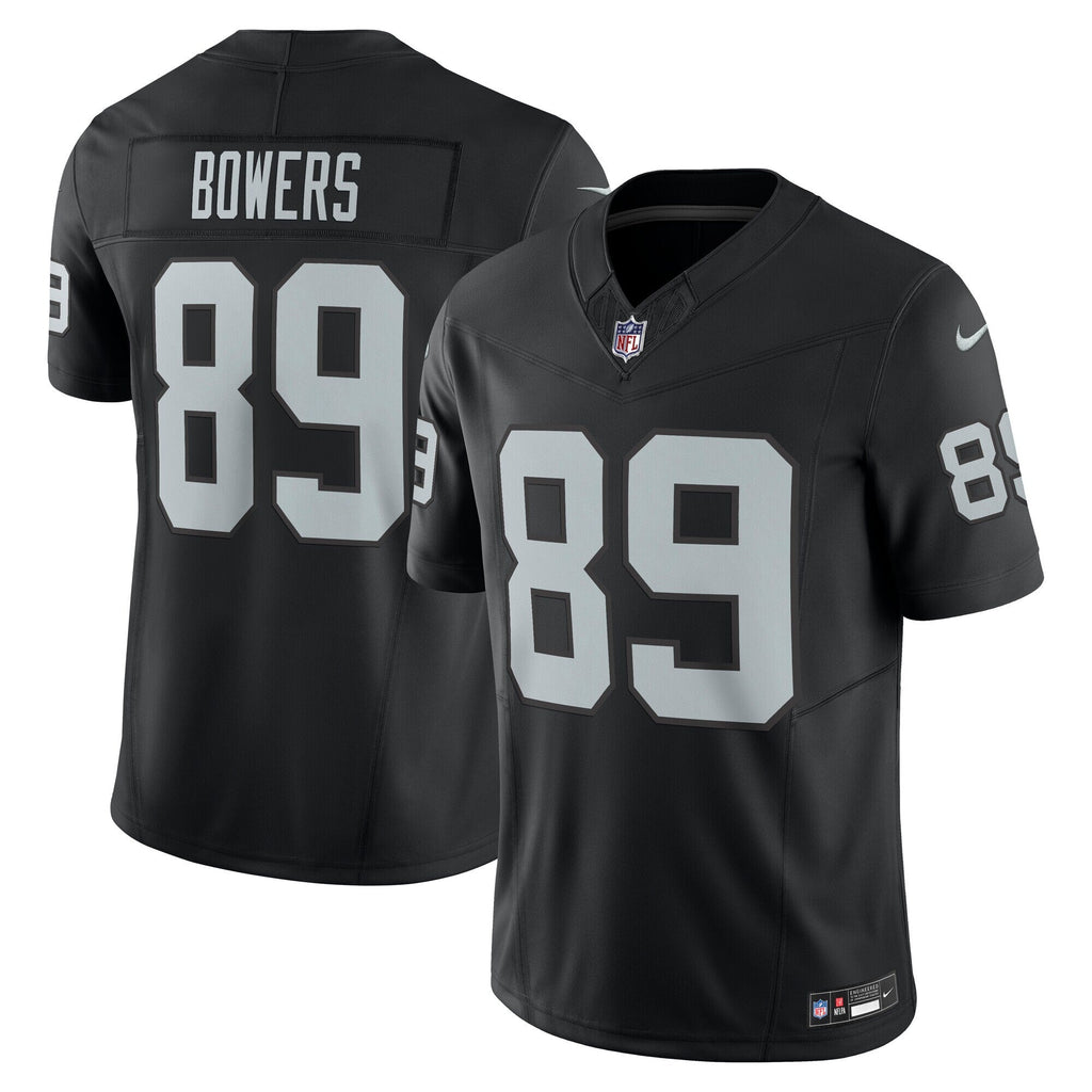 Las Vegas Raiders Brock Bowers Black Team Vapor F.U.S.E. Limited Football Jersey