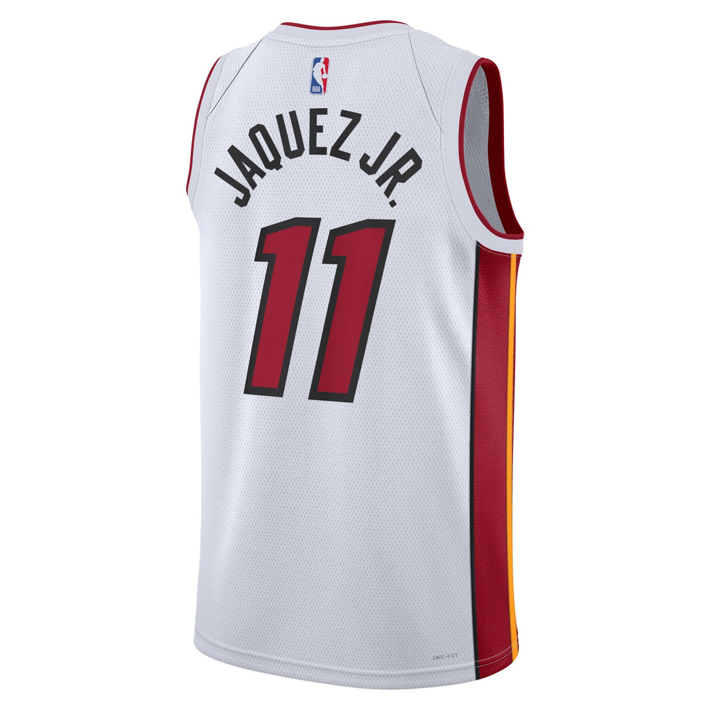 Miami Heat Association Edition Swingman Jersey - White - Jaime Jaquez Jr.