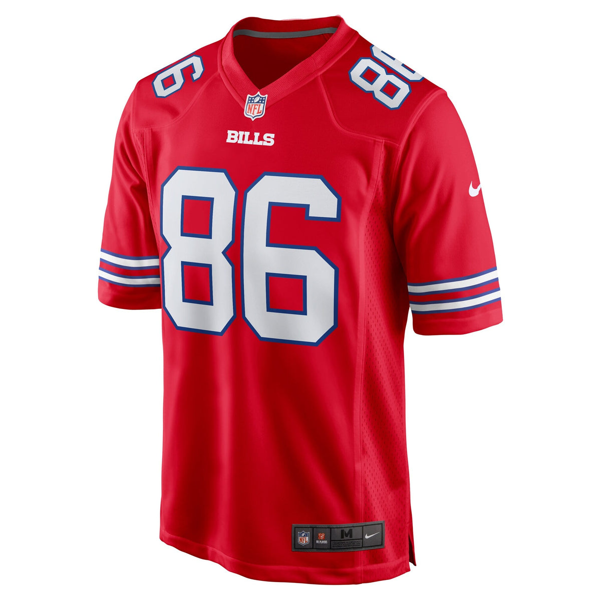 Buffalo Bills Dalton Kincaid Red Alternate Game Football Jersey
