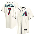 Arizona Diamondbacks Corbin Carroll Cream Home Replica Baseball Jersey
