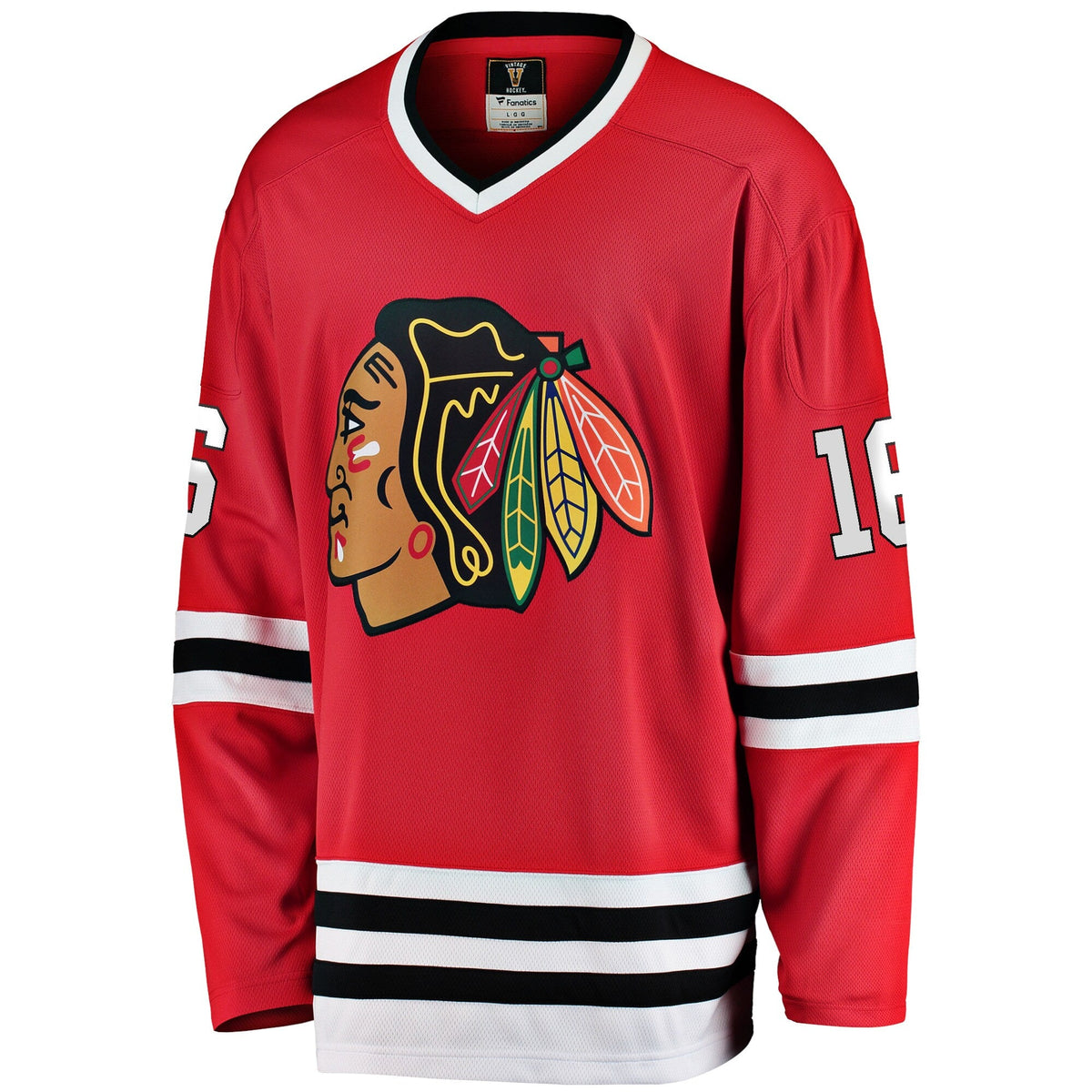 Chicago Blackhawks Eddie Olczyk Red Premier Breakaway Retired Player Hockey Jersey