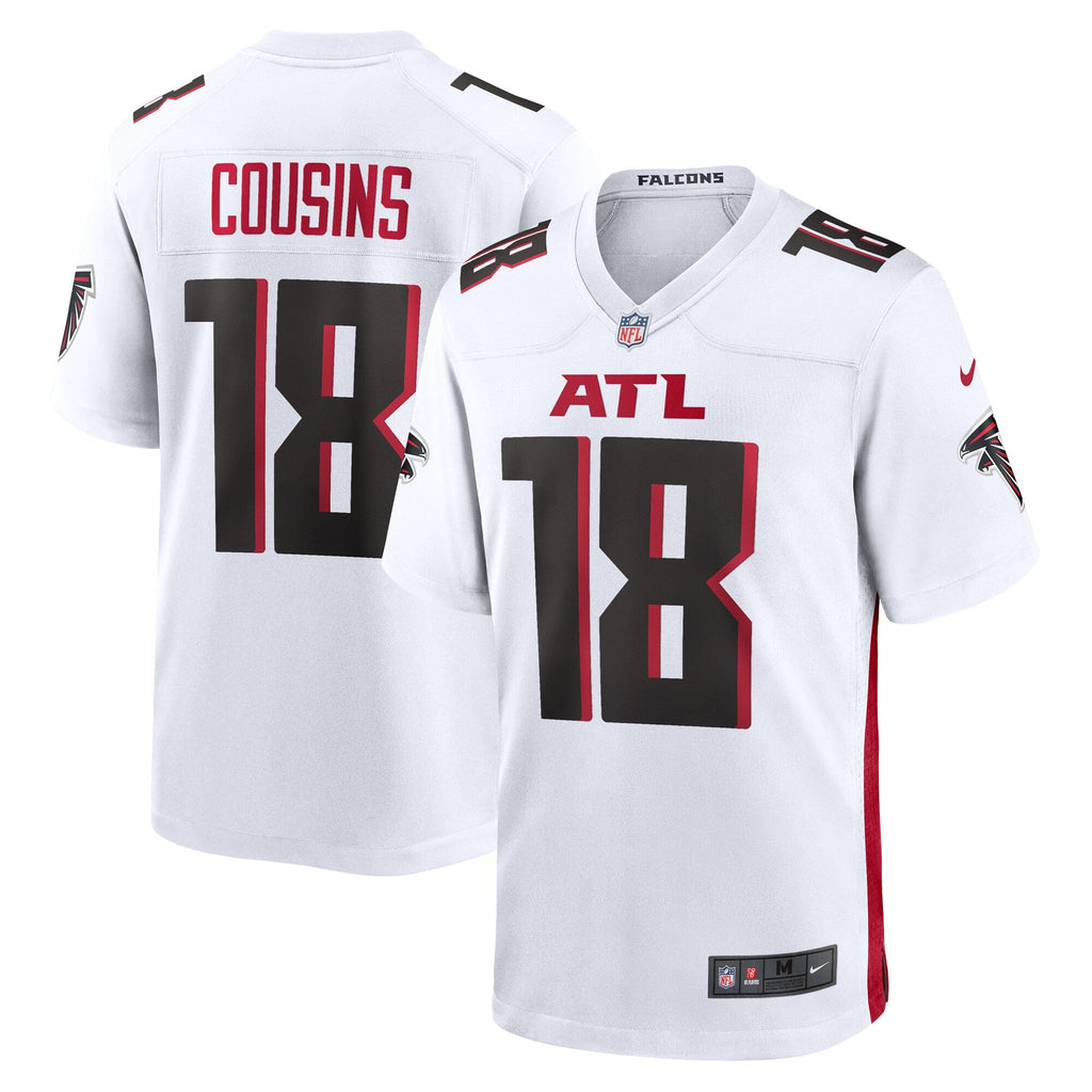Atlanta Falcons Kirk Cousins White Game Player Football Jersey