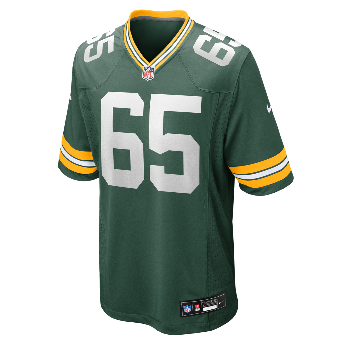 Green Bay Packers Aaron Banks Green Team Game Football Jersey