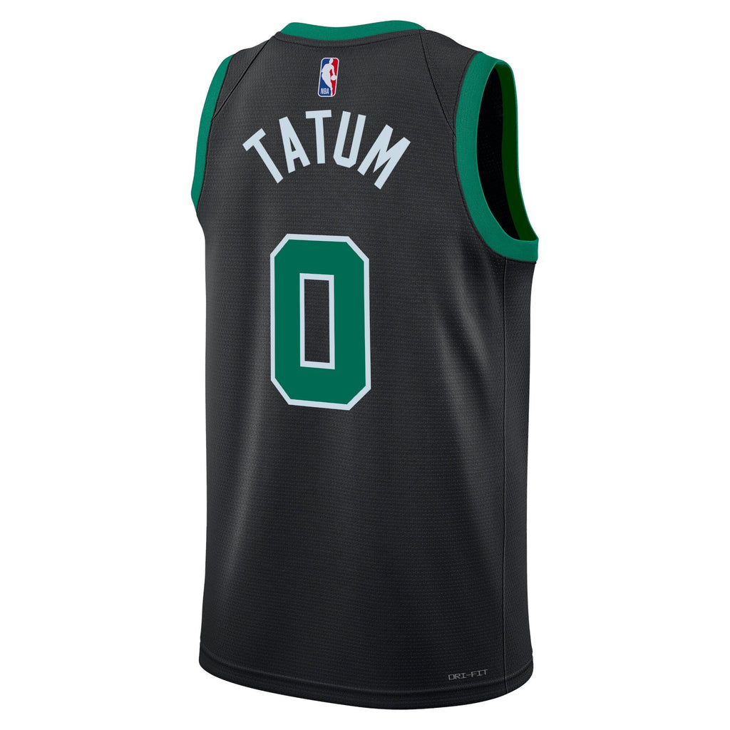 Boston Celtics Statement Edition Swingman Jersey - Black - Jayson Tatum