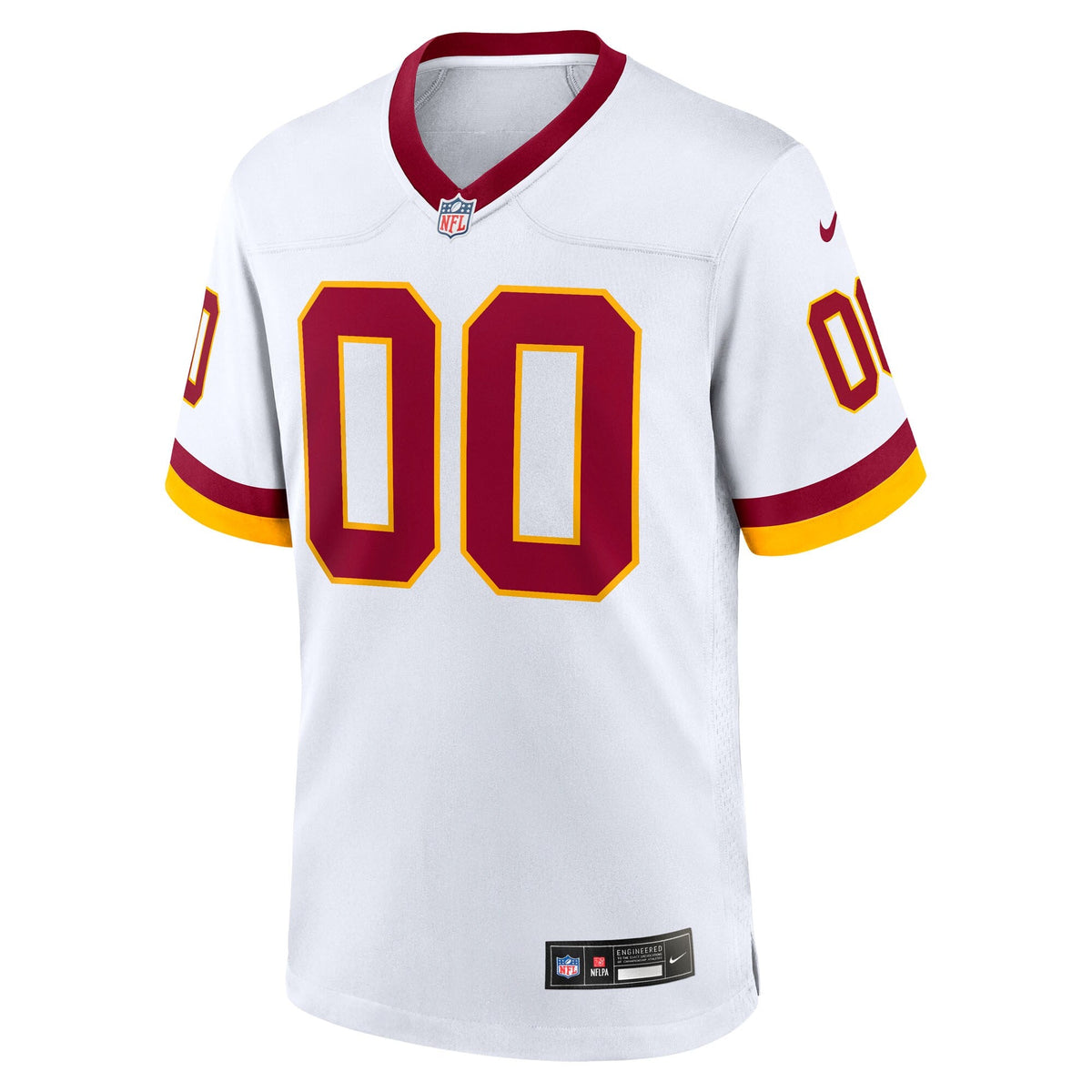 Washington Commanders White Game Super Bowl Era Custom Football Jersey