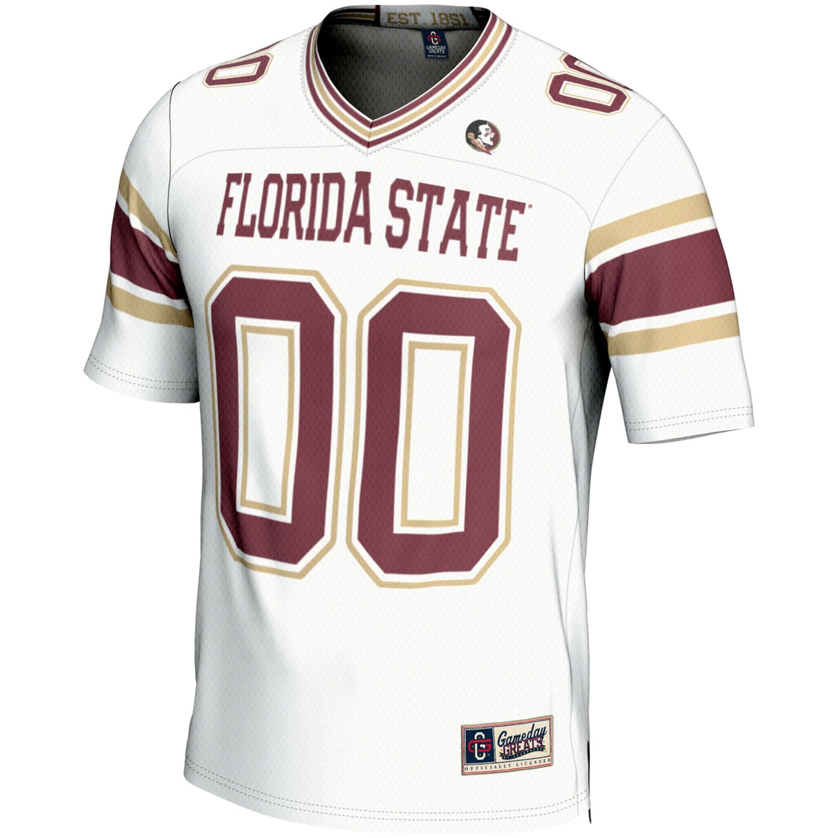 Florida State Seminoles NIL Pick-A-Player Football Jersey - White