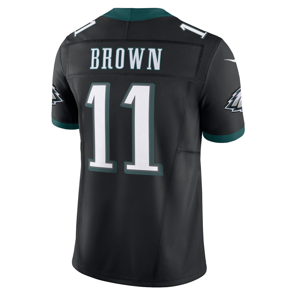 Philadelphia Eagles A.J. Brown Black Alternate Vapor F.U.S.E. Limited Football Jersey