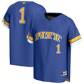 #1 Royal Pitt Panthers Lightweight Collegiate Baseball Fashion Jersey