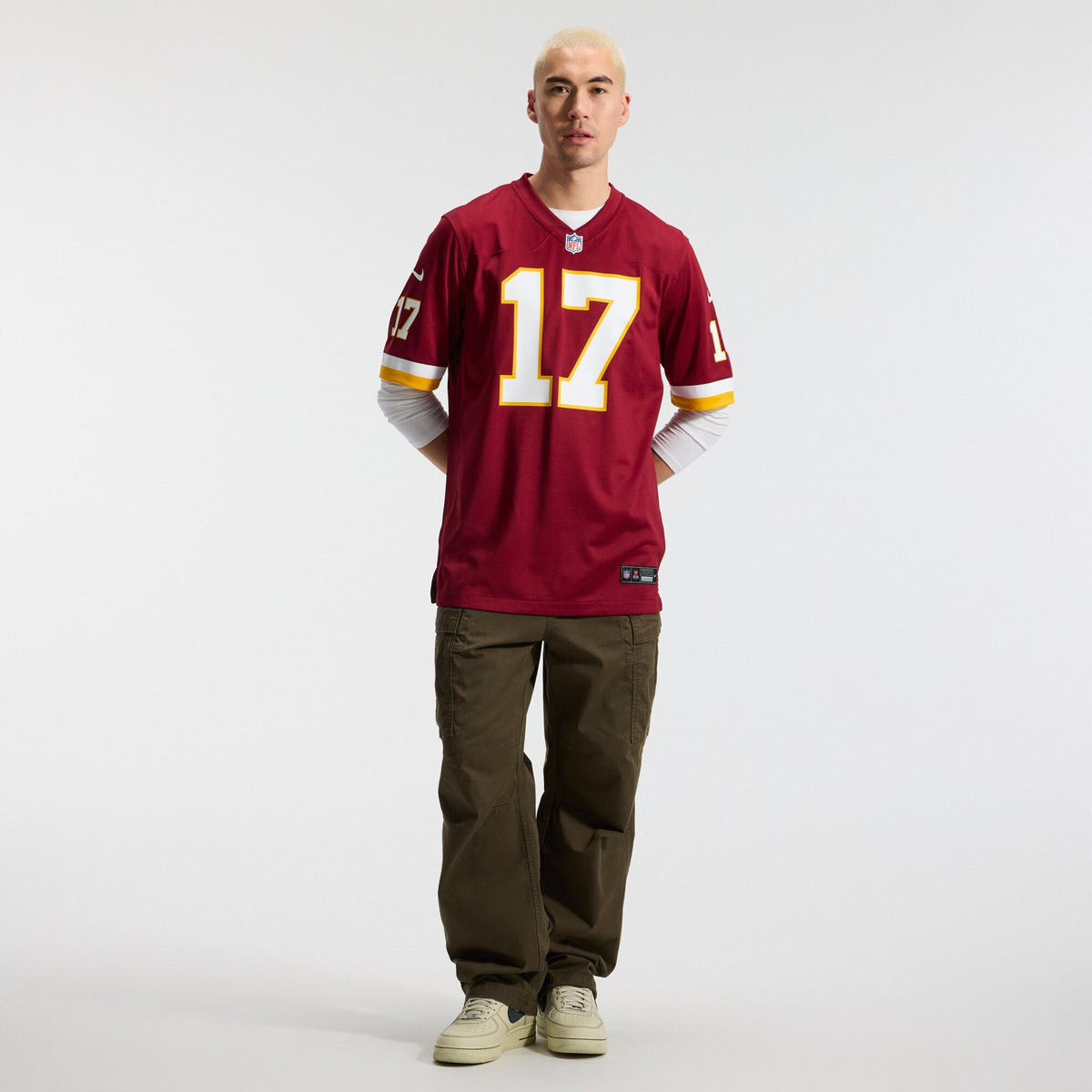 Washington Commanders Terry McLaurin Burgundy Game Football Jersey