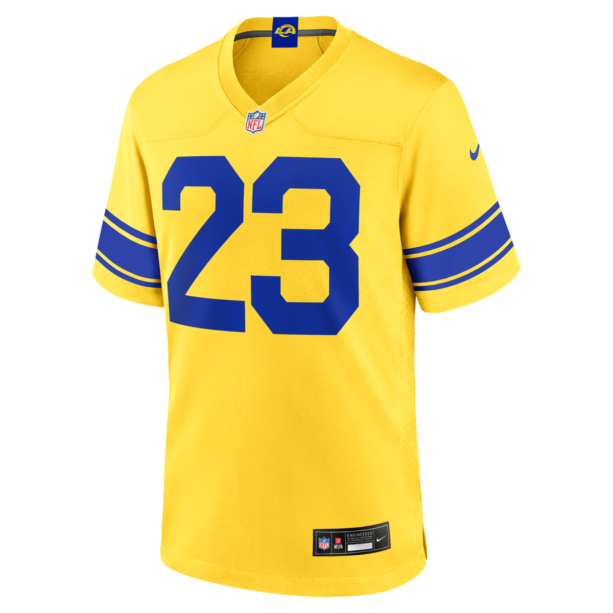 Los Angeles Rams Kyren Williams Classic Sol Game Football Jersey