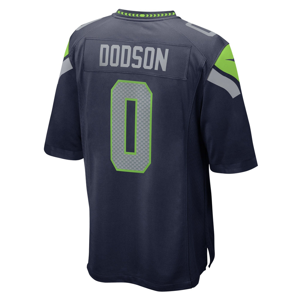 Seattle Seahawks Tyrel Dodson College Navy Game Football Jersey