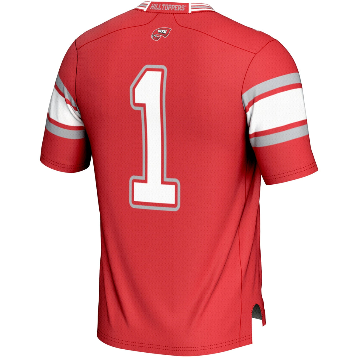 #1 Western Kentucky Hilltoppers Endzone Football Jersey - Red