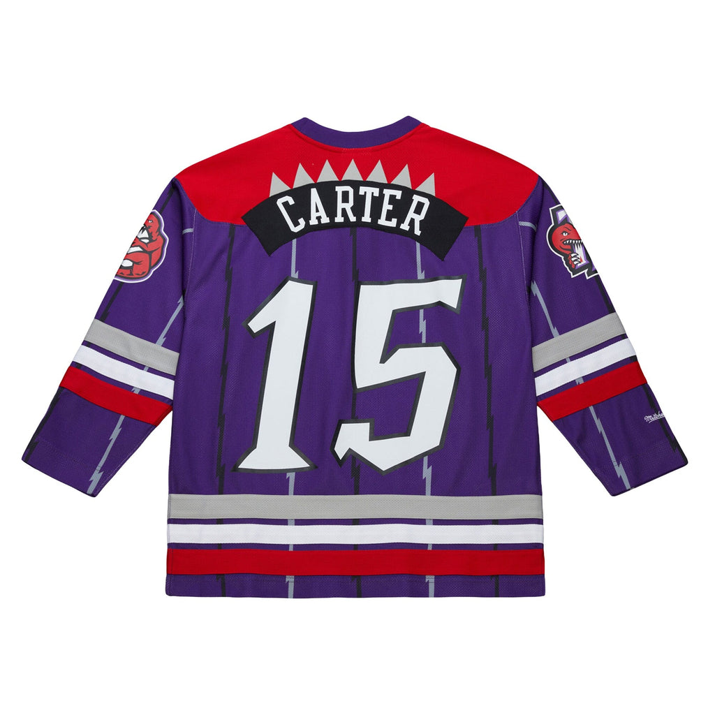Vince Carter Purple Toronto Raptors Maxxed Out Fashion Hockey Jersey