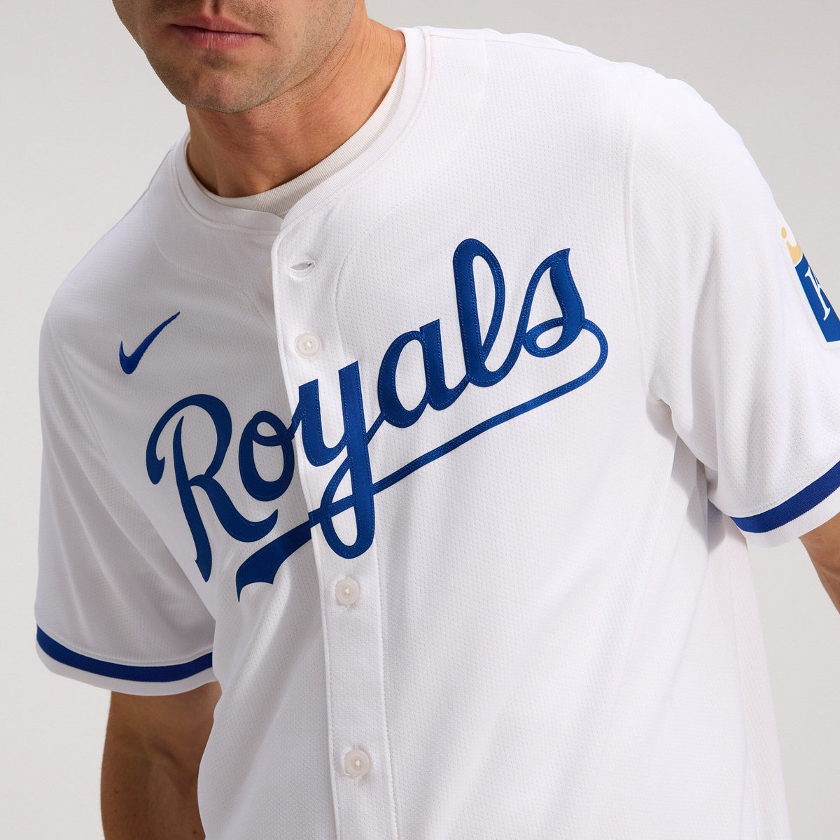 Kansas City Royals White Home Limited Baseball Jersey