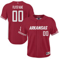 Arkansas Razorbacks NIL Pick-A-Player Lightweight Baseball Jersey - Cardinal