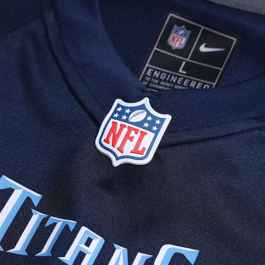 Tennessee Titans Jeffery Simmons Navy Game Football Jersey