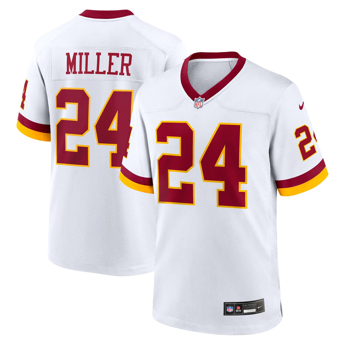 Washington Commanders Von Miller White Game Super Bowl Era Football Jersey