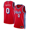 Philadelphia 76ers Statement Edition Swingman Jersey - Red - Tyrese Maxey