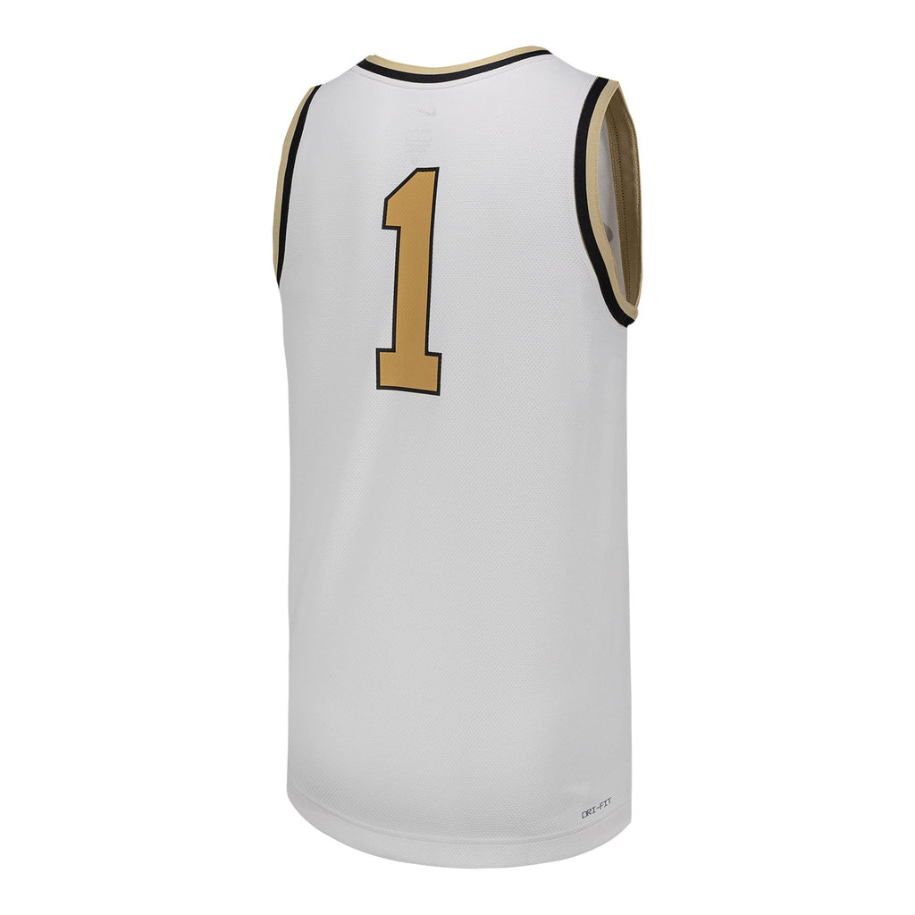 #1 Colorado Buffaloes Replica Basketball Jersey - White