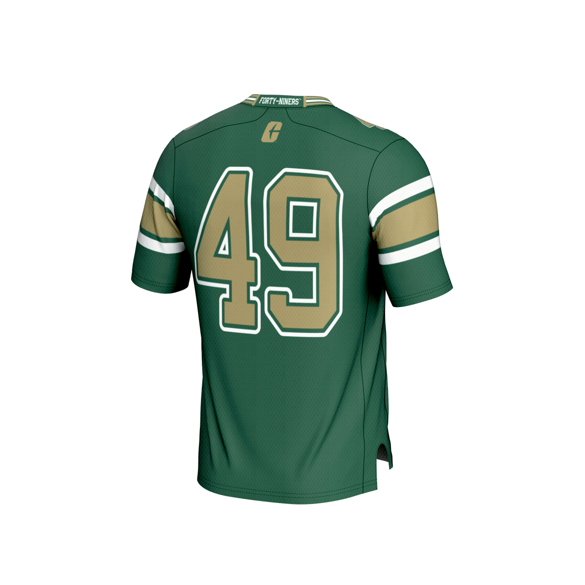 #49 Charlotte 49ers Lightweight Football Fashion Jersey - Green
