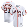 Houston Astros Jose Altuve White Home Limited Player Baseball Jersey