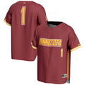 #1 Minnesota Golden Gophers Lightweight Baseball Jersey - Maroon