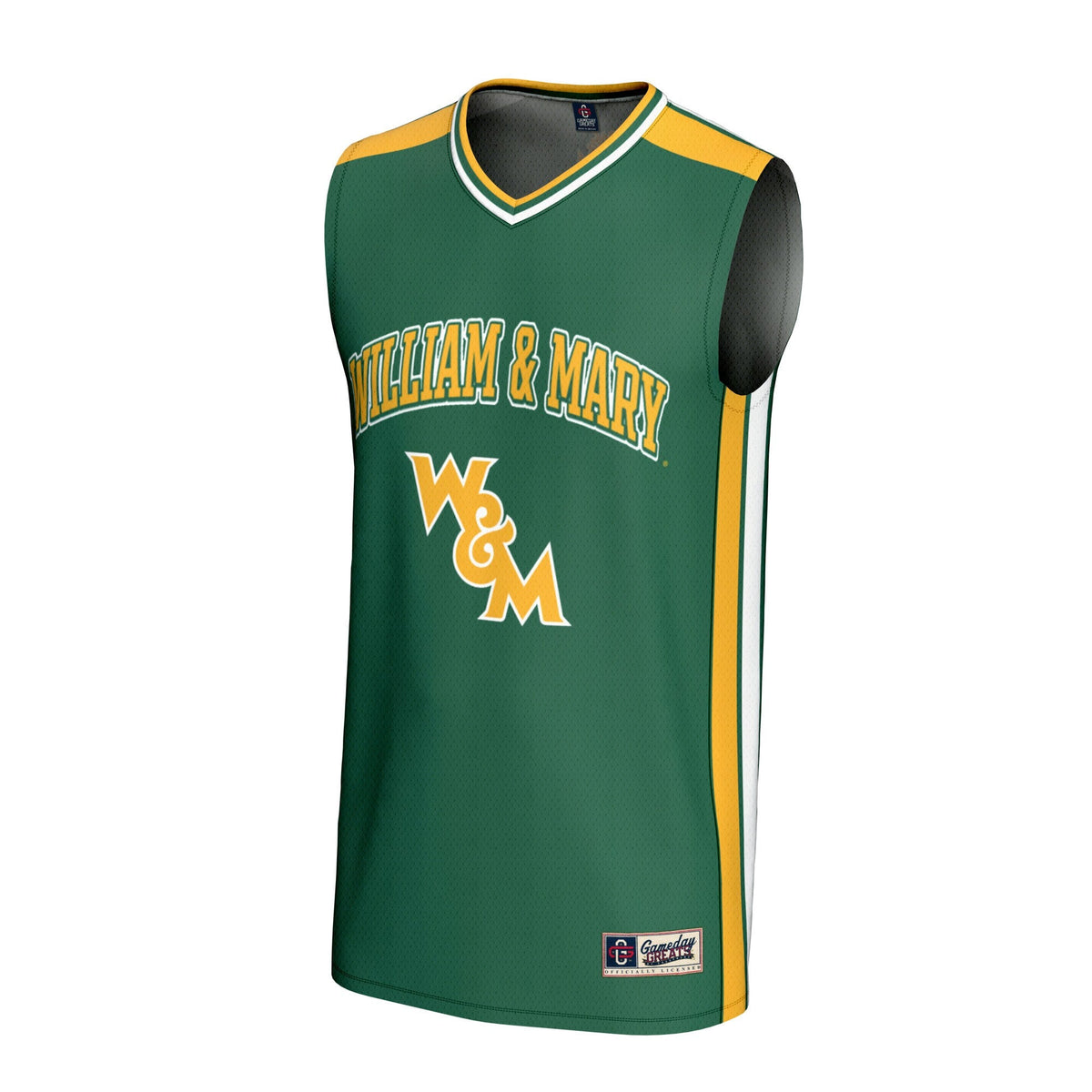 William & Mary Tribe Basketball Jersey - Green