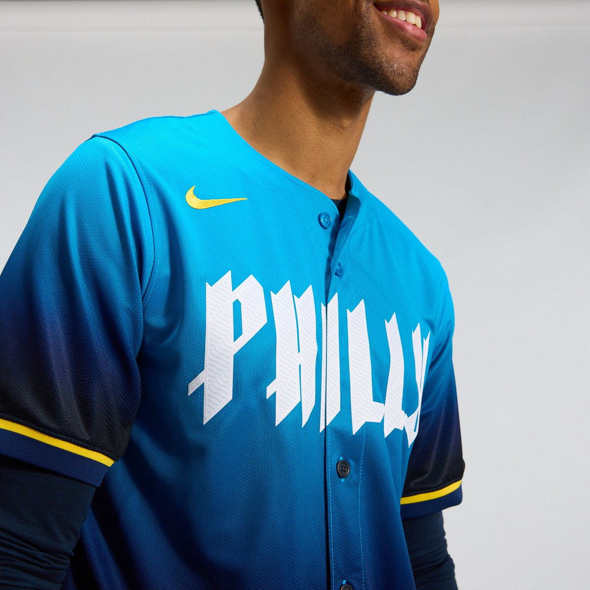Philadelphia Phillies Navy City Connect Limited Baseball Jersey