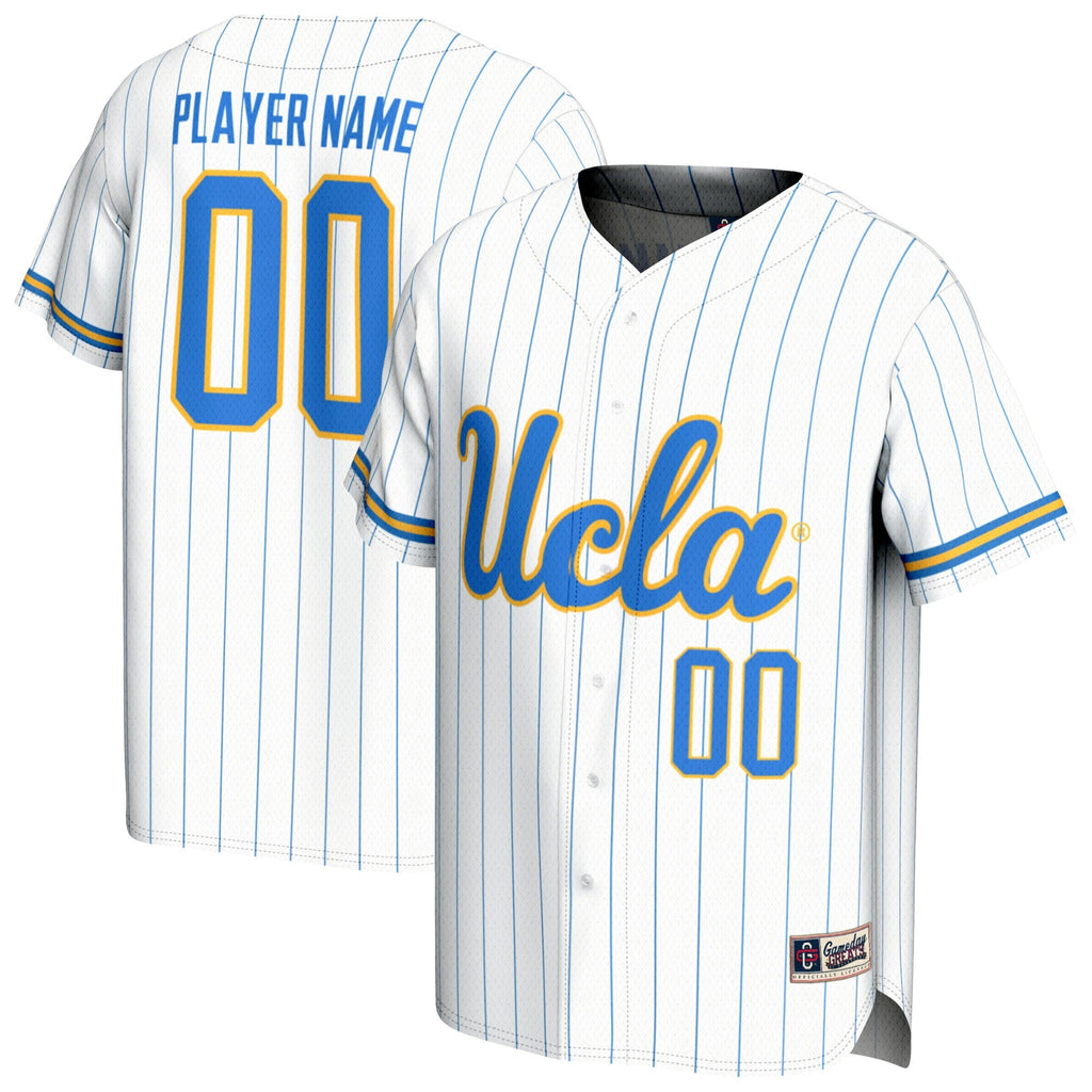 UCLA Bruins NIL Pick-A-Player Lightweight Softball Fashion Jersey - White
