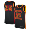 #25 Black USC Trojans Alternate Replica Basketball Jersey