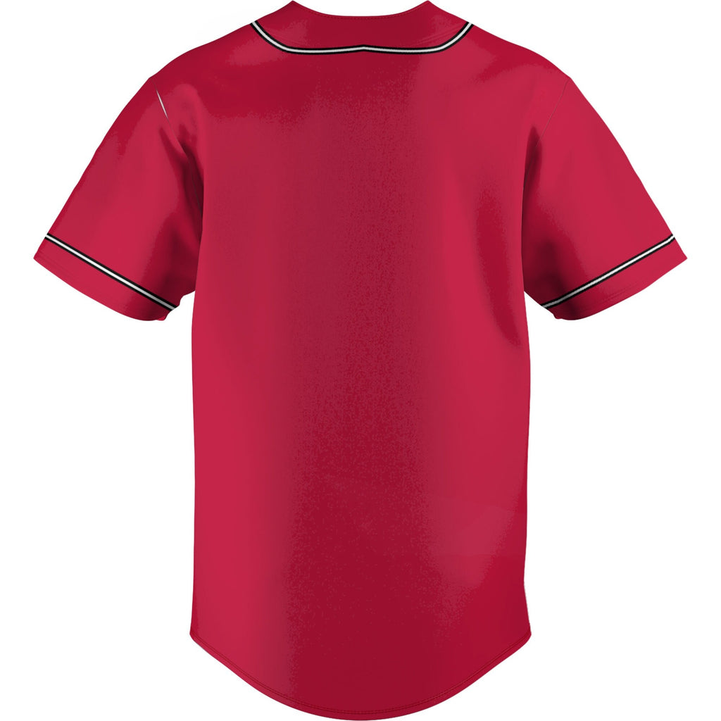 Northern Illinois Huskies Lightweight Baseball Jersey - Cardinal