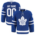 Toronto Maple Leafs Blue Home Pro Custom Jersey