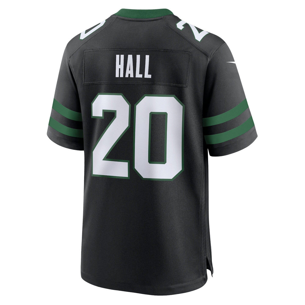 New York Jets Breece Hall Legacy Black Alternate Game Football Jersey