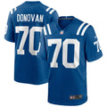 Indianapolis Colts Art Donovan Royal Game Retired Player Football Jersey