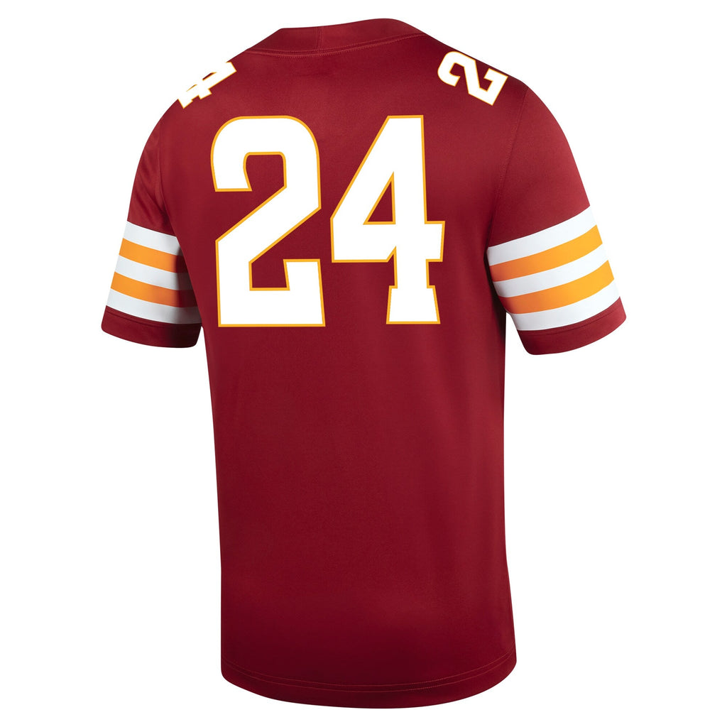 #24 Cardinal Iowa State Cyclones Untouchable Football Jersey