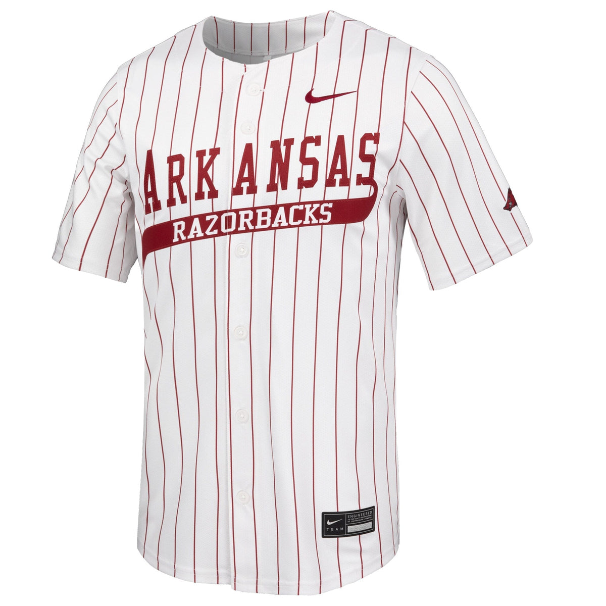 White Arkansas Razorbacks Limited Baseball Jersey