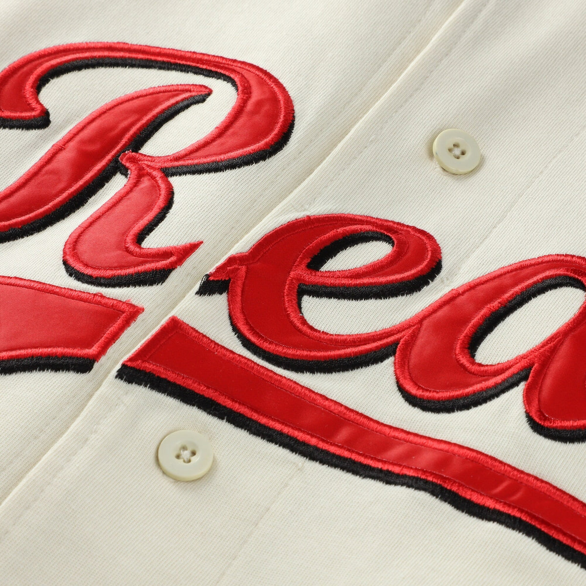 Cincinnati Reds Profile Cream/Red Big & Tall Two-Color Fashion Baseball Jersey