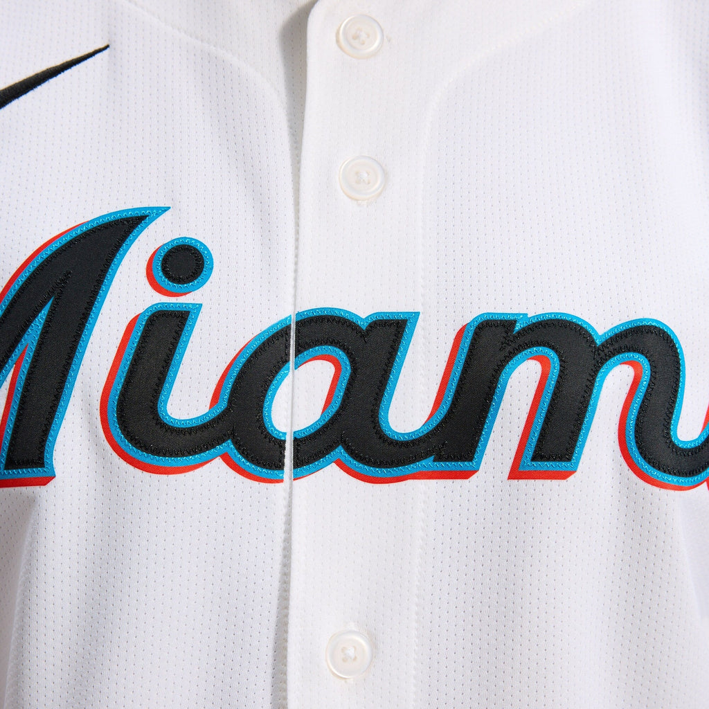 Miami Marlins White Home Limited Baseball Jersey