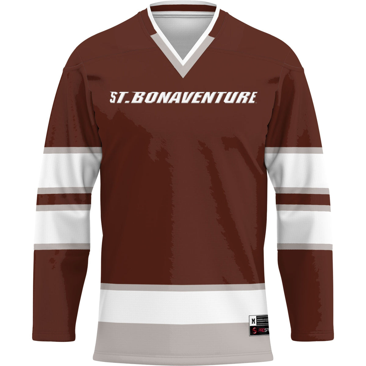 St. Bonaventure Bonnies Hockey Jersey - Brown