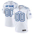 Buffalo Bills White 2025 Rivalries Collection Custom Game Football Jersey