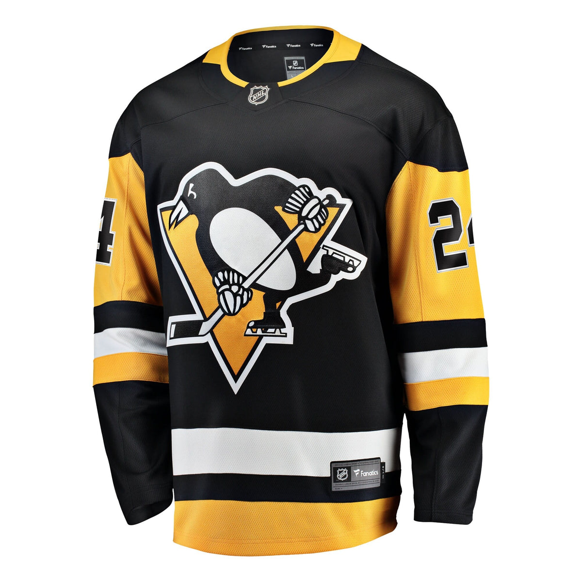 Pittsburgh Penguins Matt Dumba Black Home Breakaway Hockey Jersey